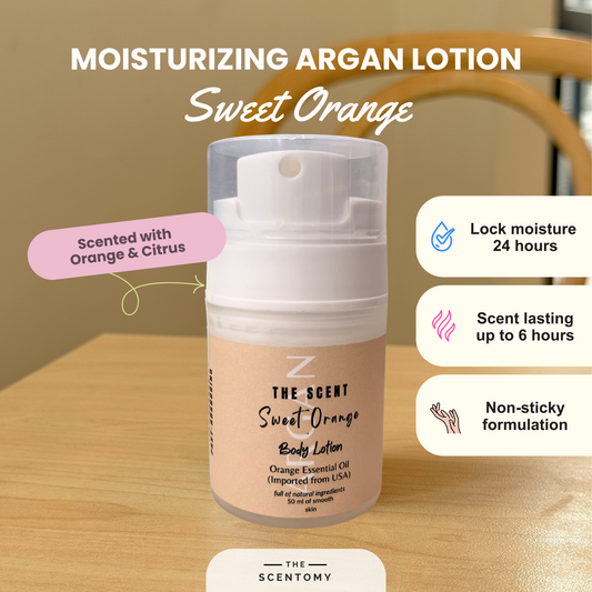 Perfume Argan Lotion · Sweet Orange