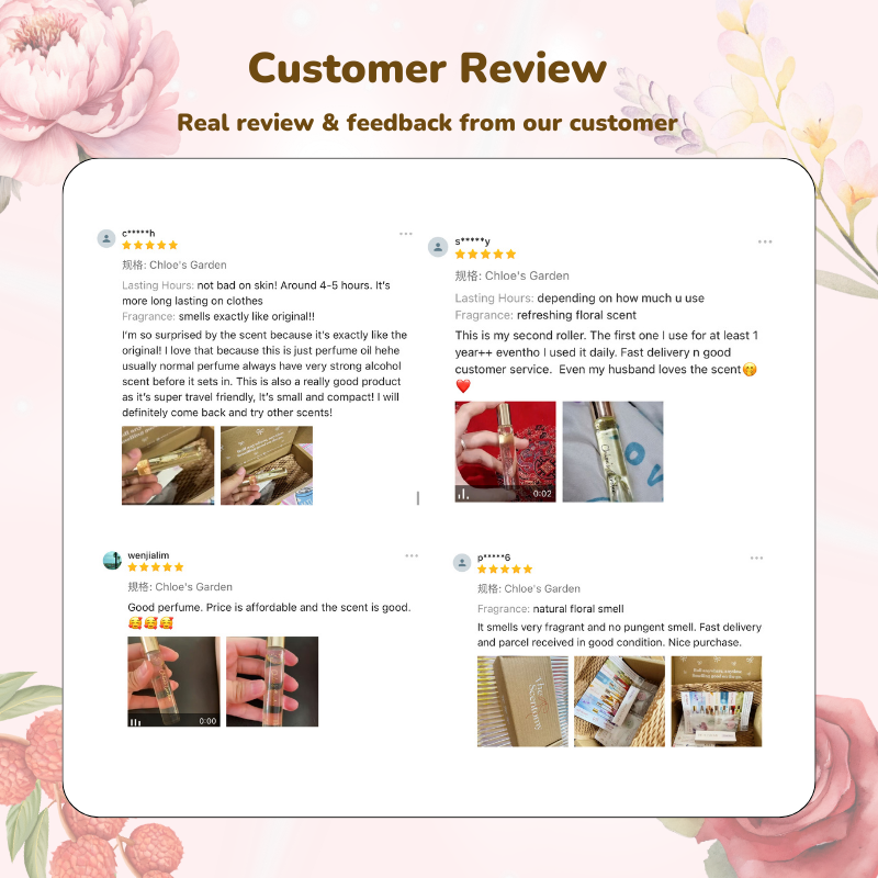 Chloe's Garden · Perfume Roller