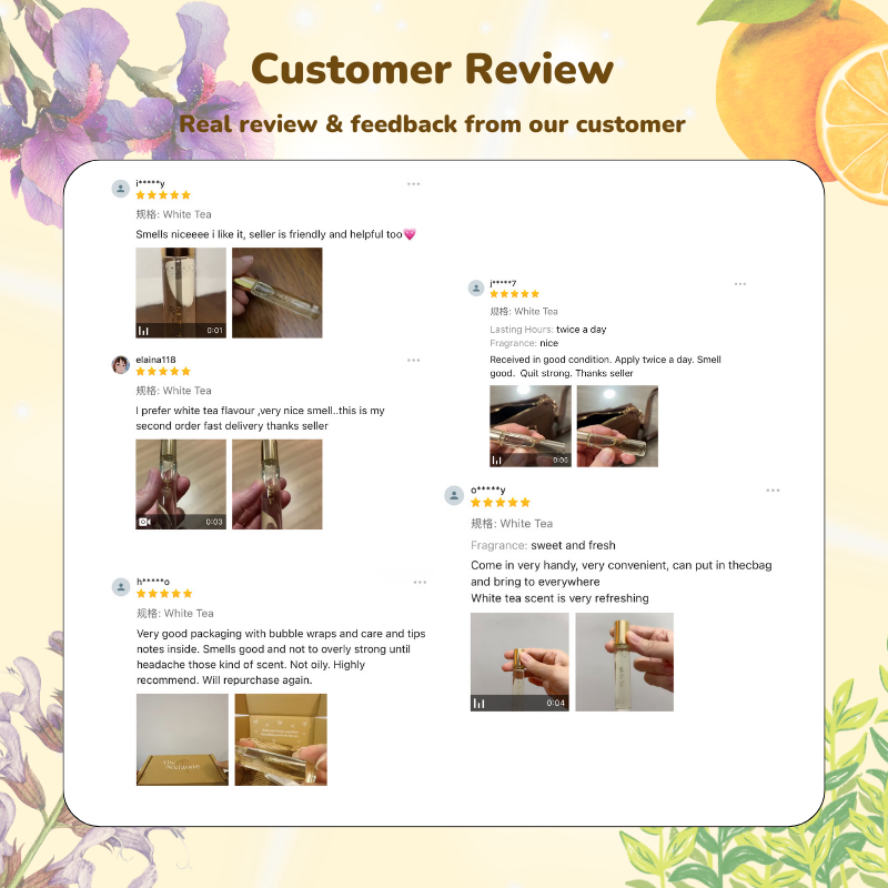 White Tea · Perfume Roller
