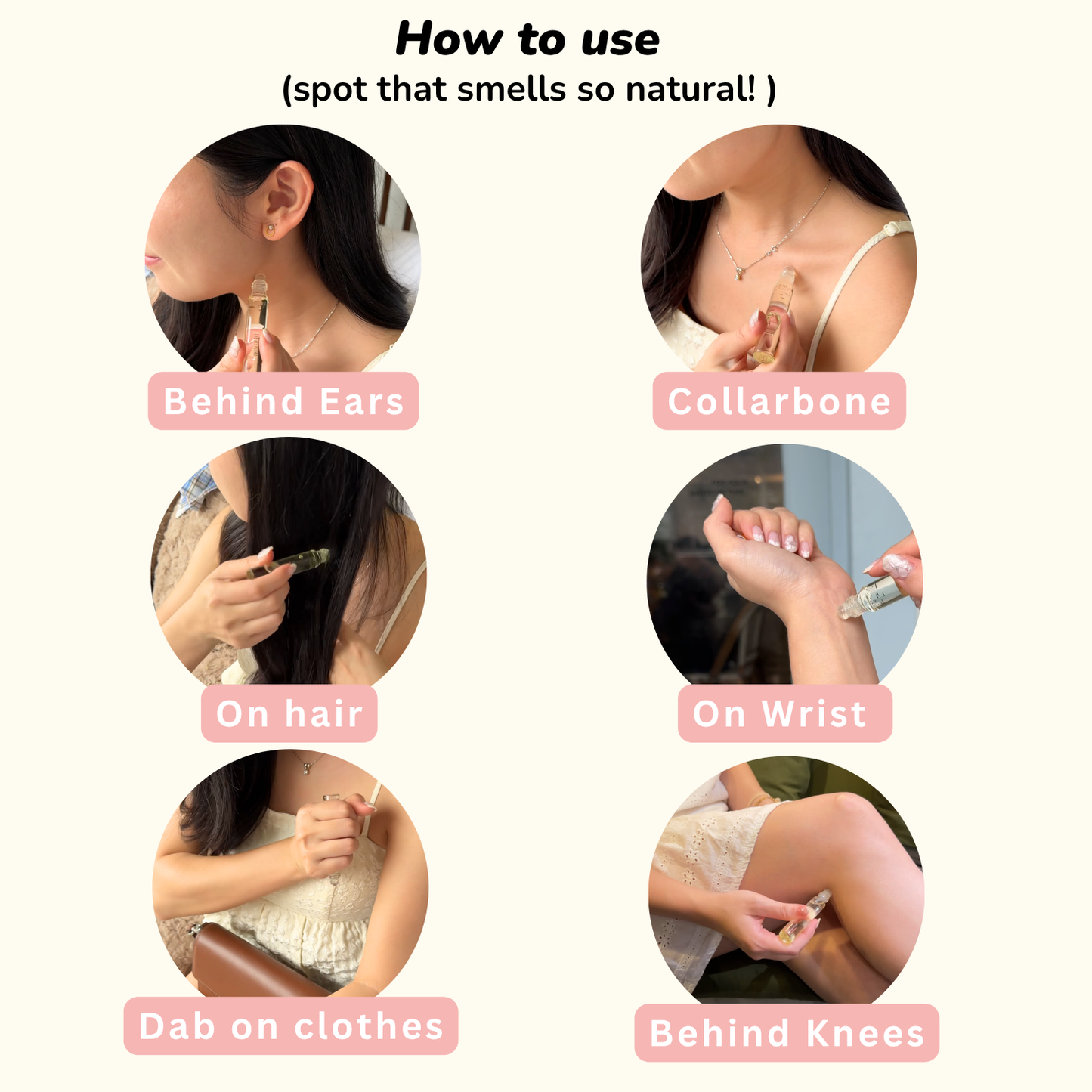 Perfume Roller - Set B (BUY 3 Free 3)