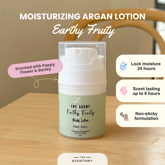 Perfume Argan Lotion · Earthy Fruity