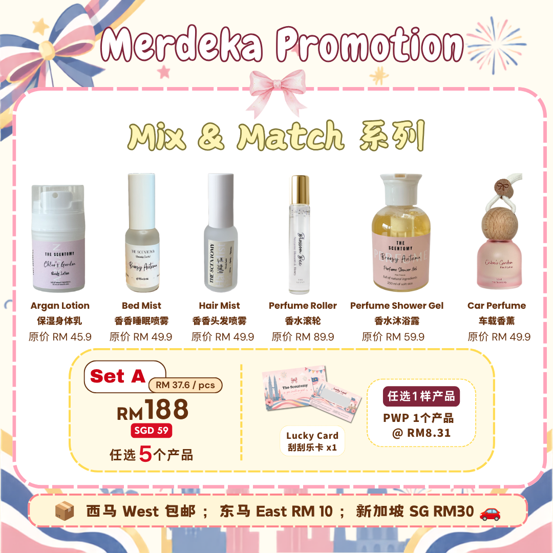 The Scentomy · Merdeka Promo Set A/B